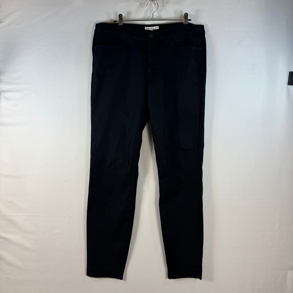 Peter Millar Womens Black Five Pocket Straight Leg Pants F17EB45 Size 6